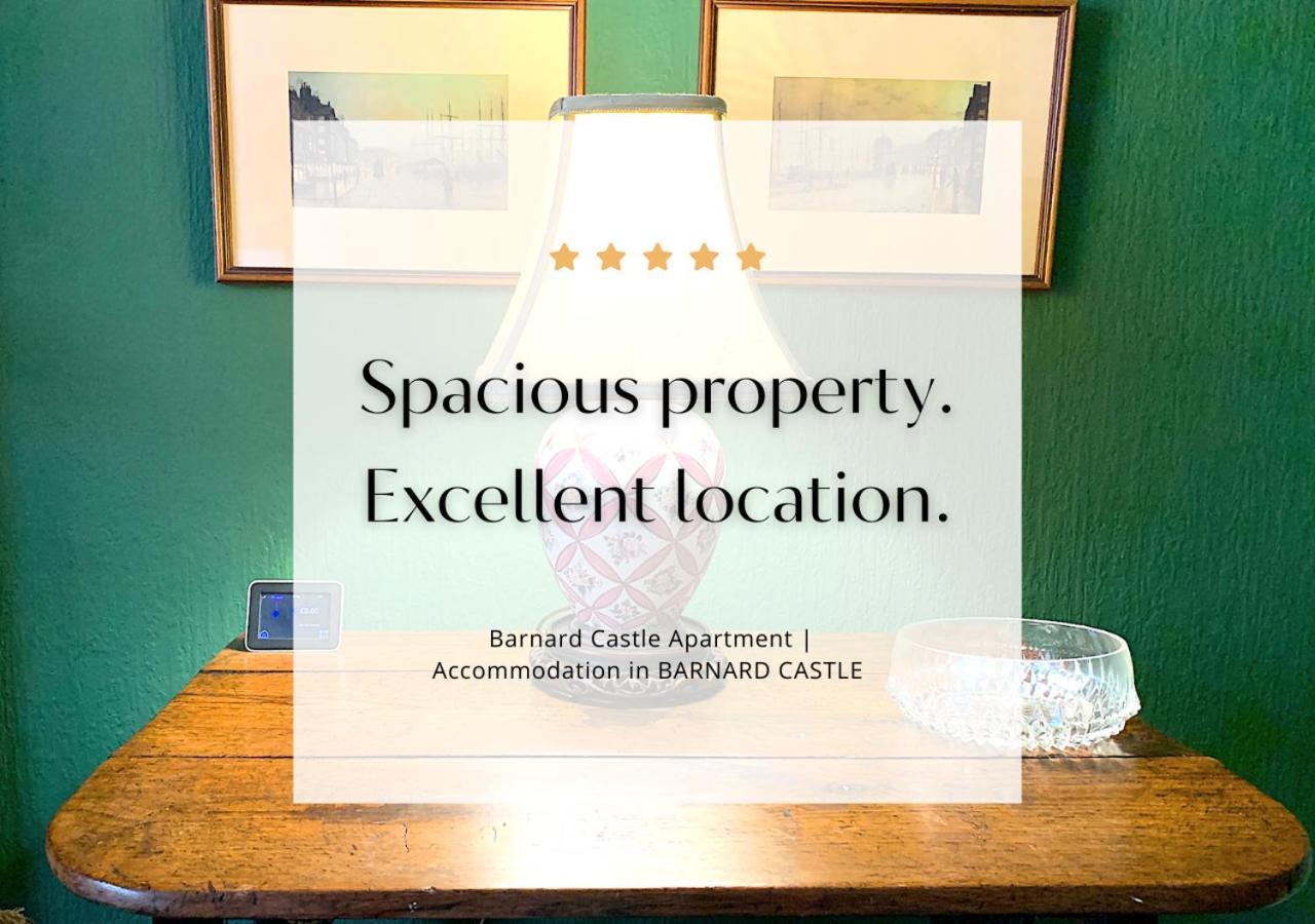 Spacious Georgian Apartment, Central Barnard Castle. Exterior foto